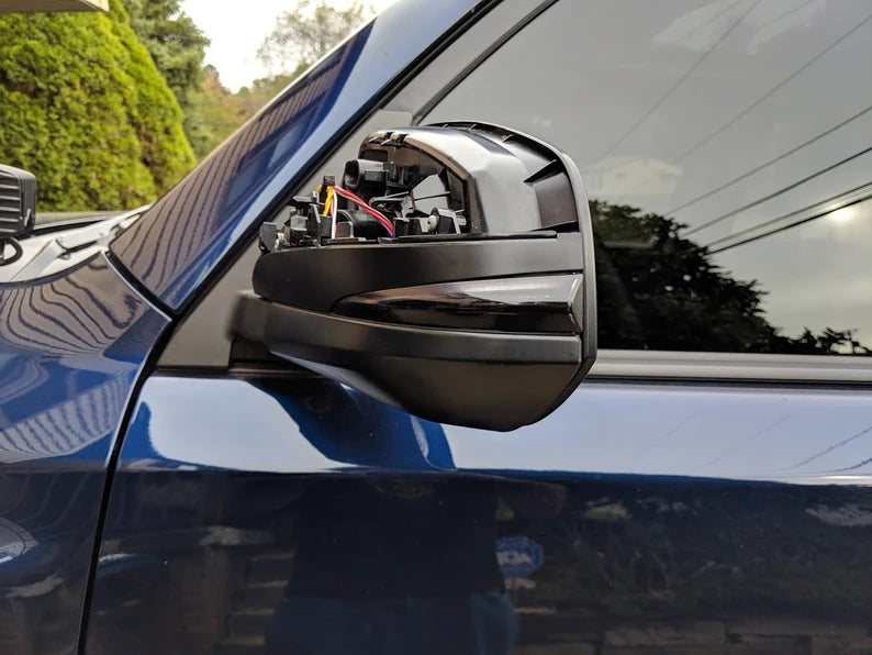 Smoked Dynamic LED mirror lights fit for 2014-2022 4Runner