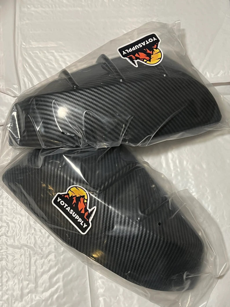 Carbon Fibre style mirror caps fit for 2016-2022 Toyota Tacoma