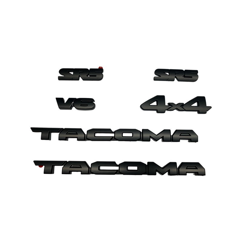 2016-2022 Tacoma Badge emblem Overlay