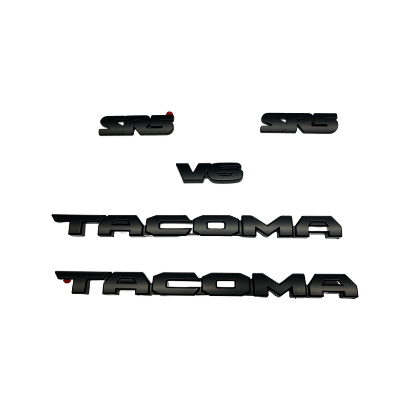 2016-2022 Tacoma Badge emblem Overlay