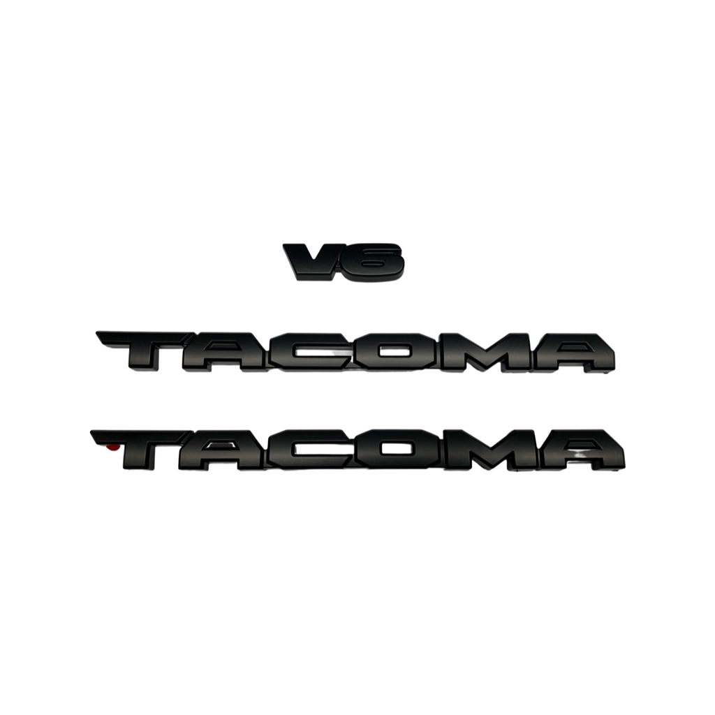 2016-2022 Tacoma Badge emblem Overlay