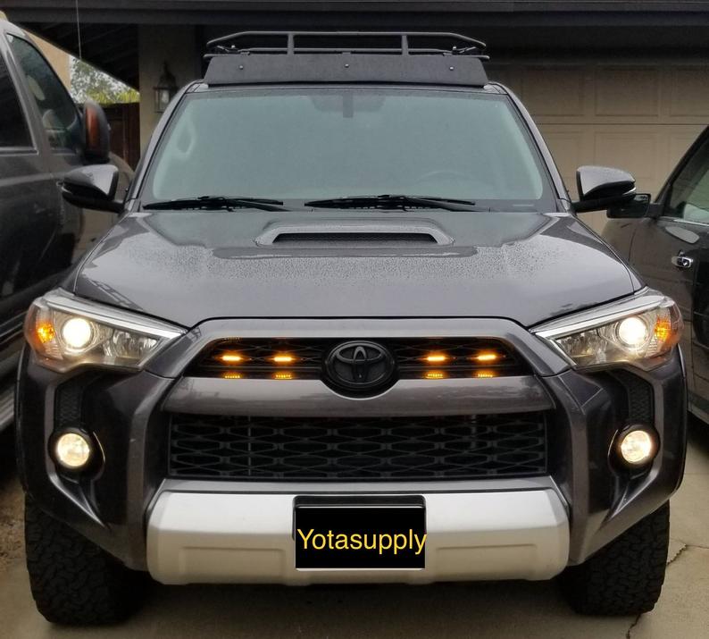 2014-2021 Toyota 4Runner Raptor Lights (4piece) with complete wiring harness